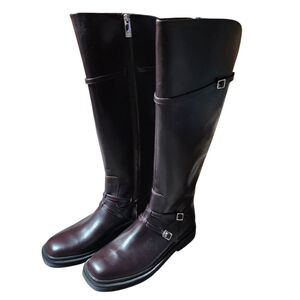 Sarto Leather Boots Womens Size 9.5